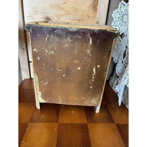 Vintage mid century bamboo or rattan 2 drawer mini chest - Picture 4 of 7